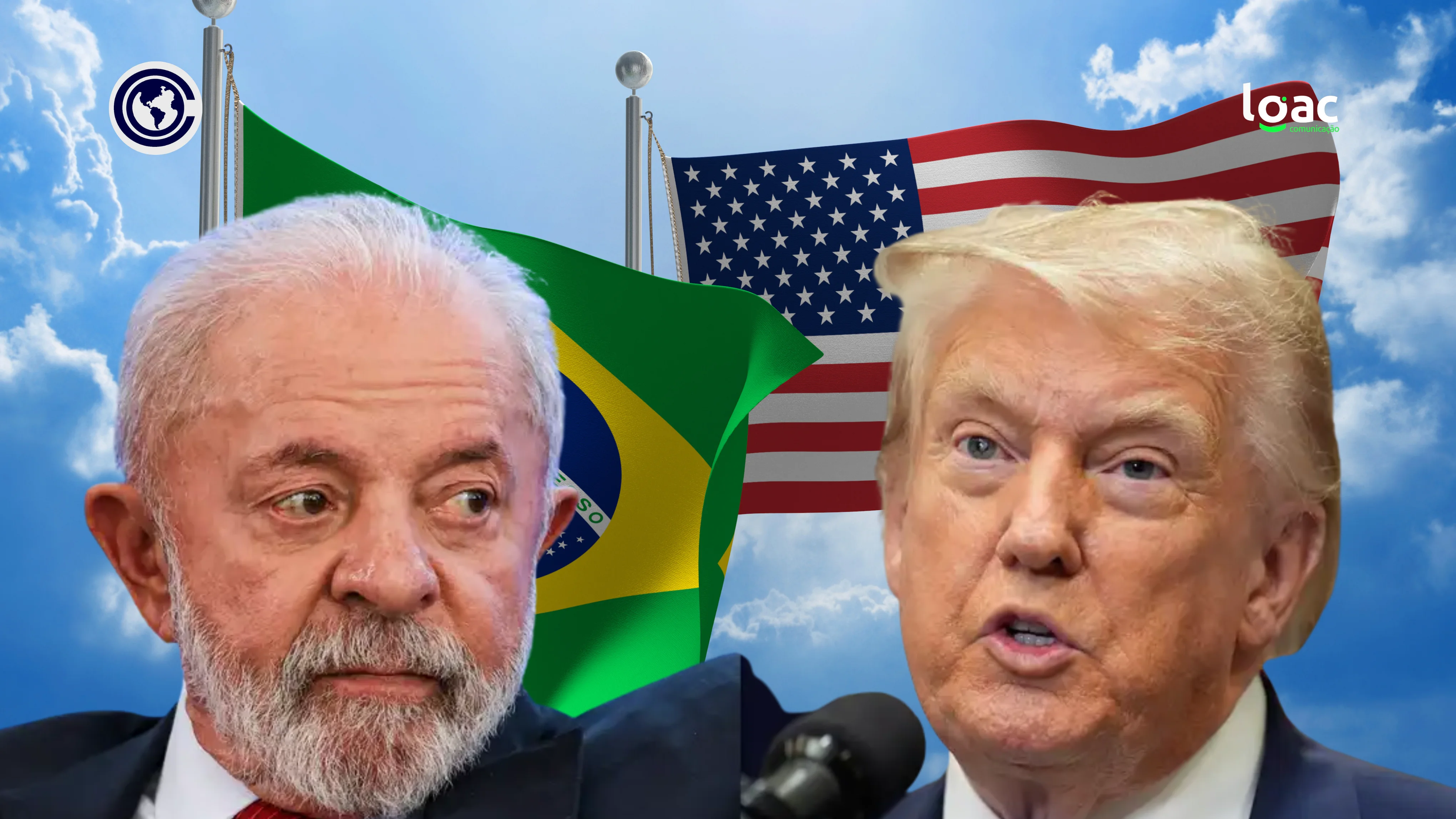 Lula e Trump conversam via videoconferência na manhã desta segunda-feira